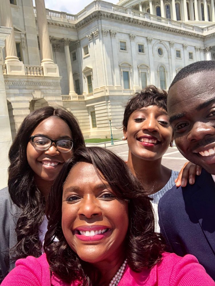 Interns with Congresswoman Sewell